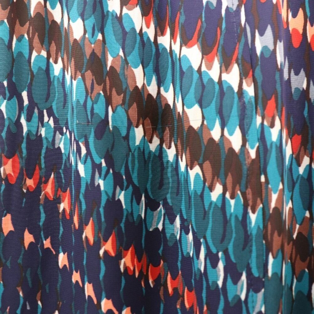 Cato Plus Size 22/24 Dress V-Neck Multicolor Formal Maxi Chevron Bead Detail - Picture 3 of 16